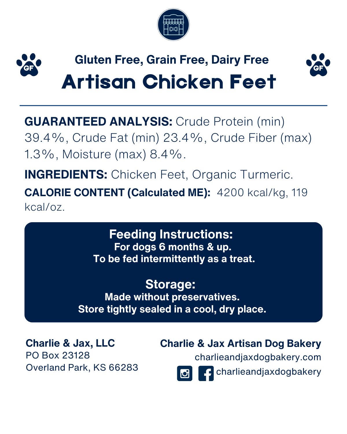 Artisan Chicken Feet