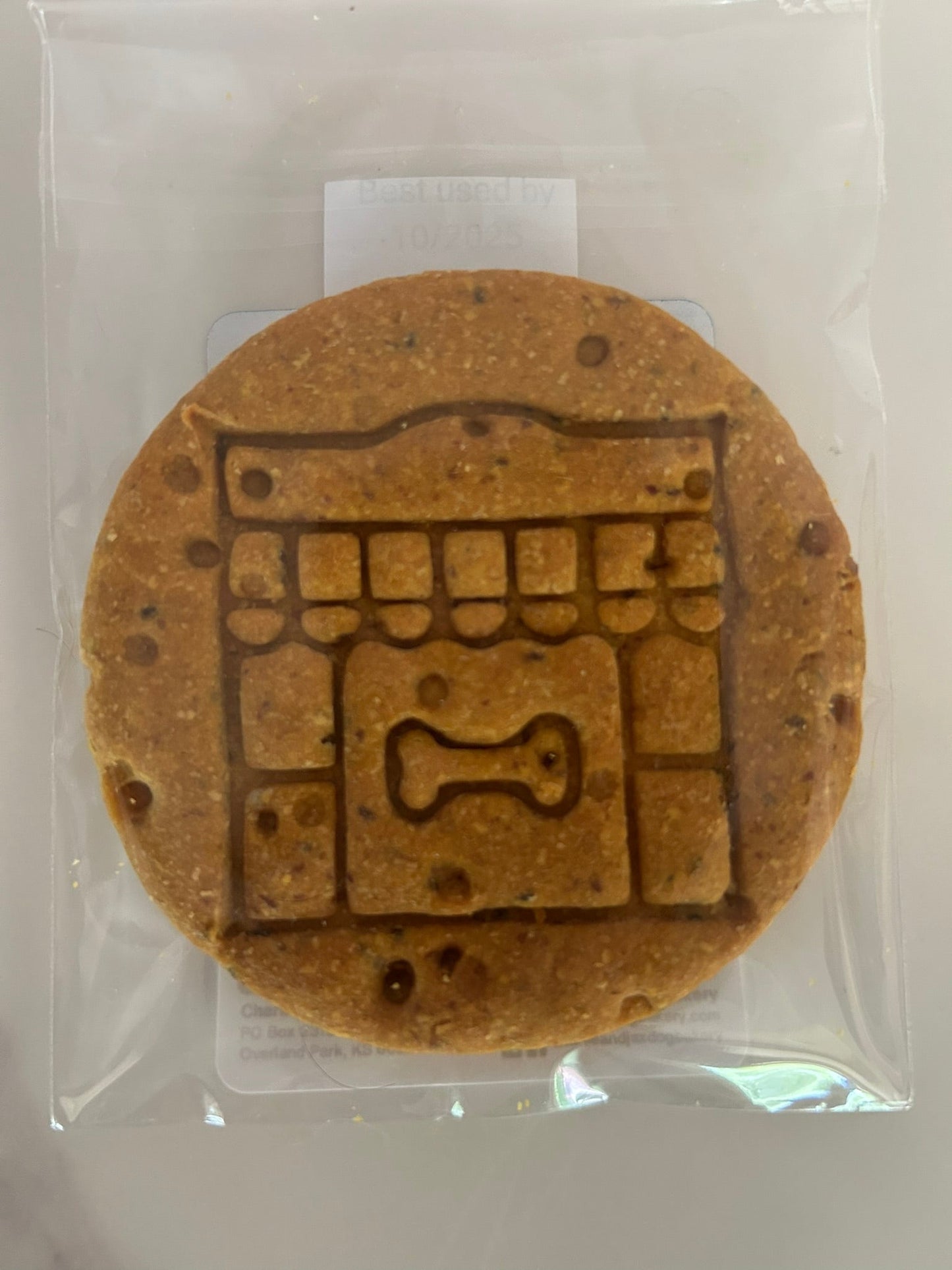 Artisan Dog Biscuits with Peanut Butter and Pumpkin