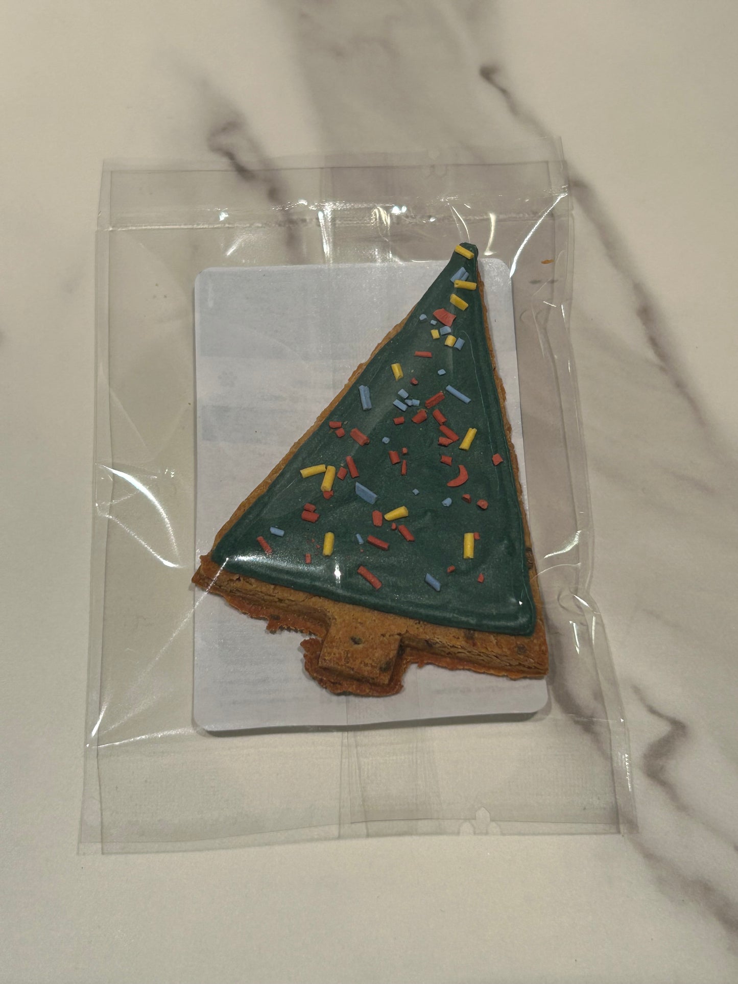 Winter Holiday Artisan Dog Biscuits with Peanut Butter and Banana (Seasonal)