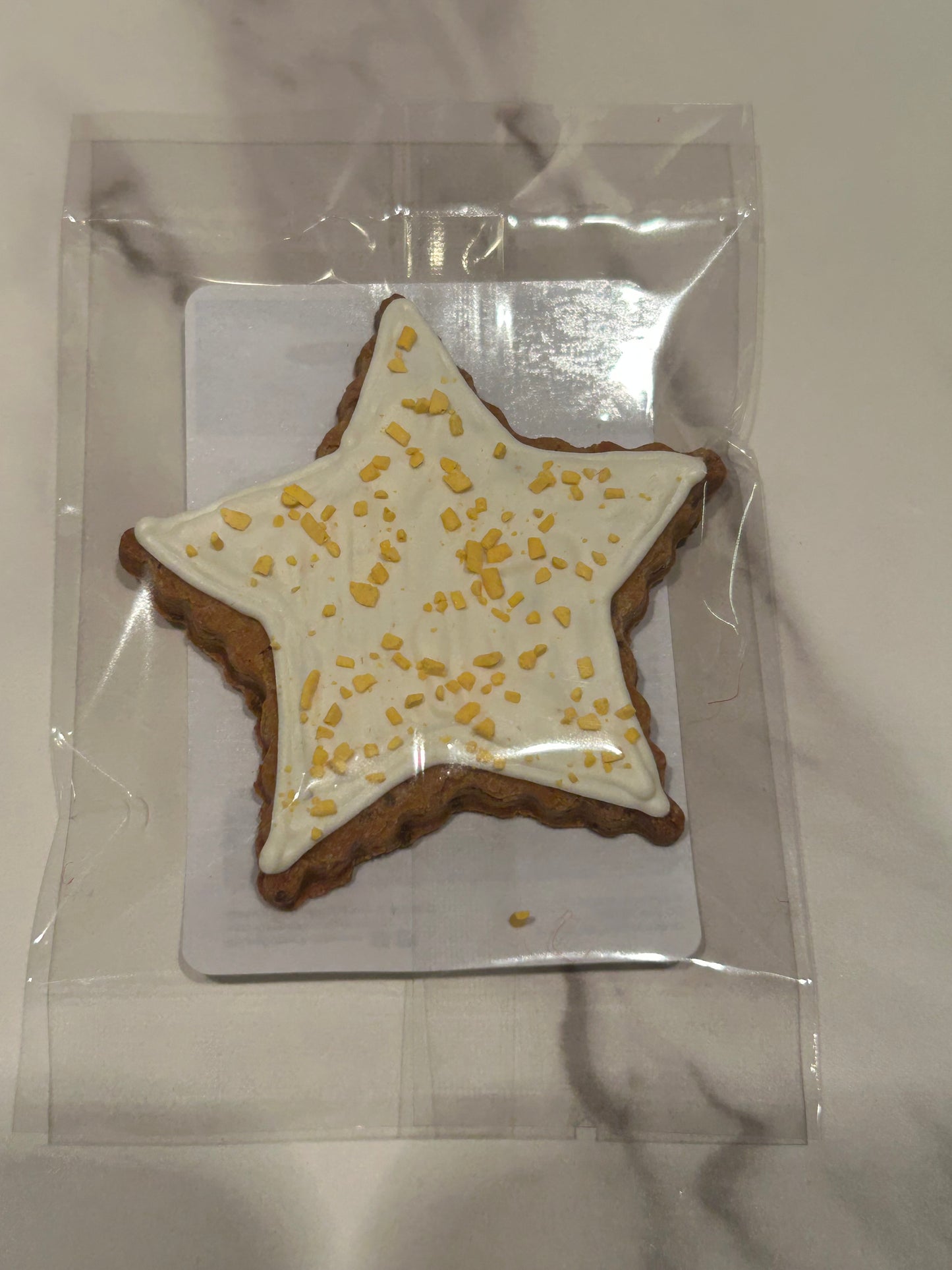 Winter Holiday Artisan Dog Biscuits with Peanut Butter and Banana (Seasonal)