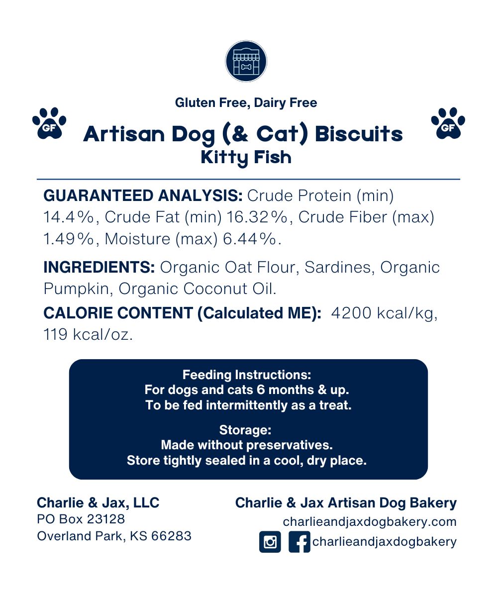Artisan Biscuits Kitty Fish