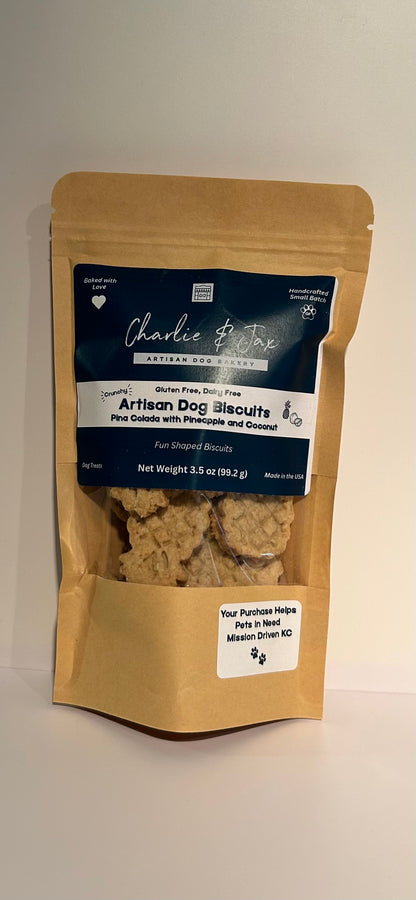 Artisan Dog Biscuits Pina Colada (Seasonal)