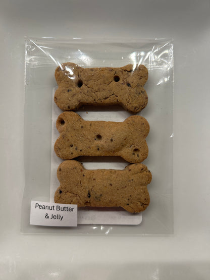 Artisan Dog Biscuits PB&J