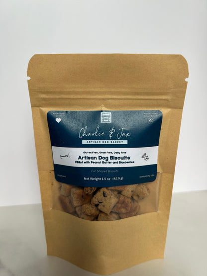 Artisan Dog Biscuits PB&J