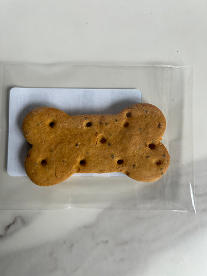 Artisan Dog Biscuits with Pumpkin and Cheddar Cheese