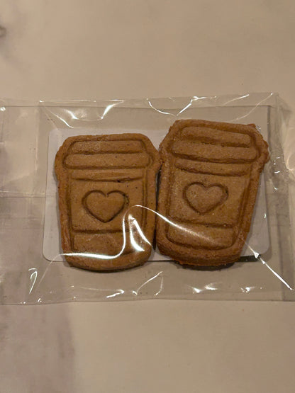Halloween & Fall Themed Artisan Dog Biscuits with Peanut Butter and Pumpkin (Seasonal)