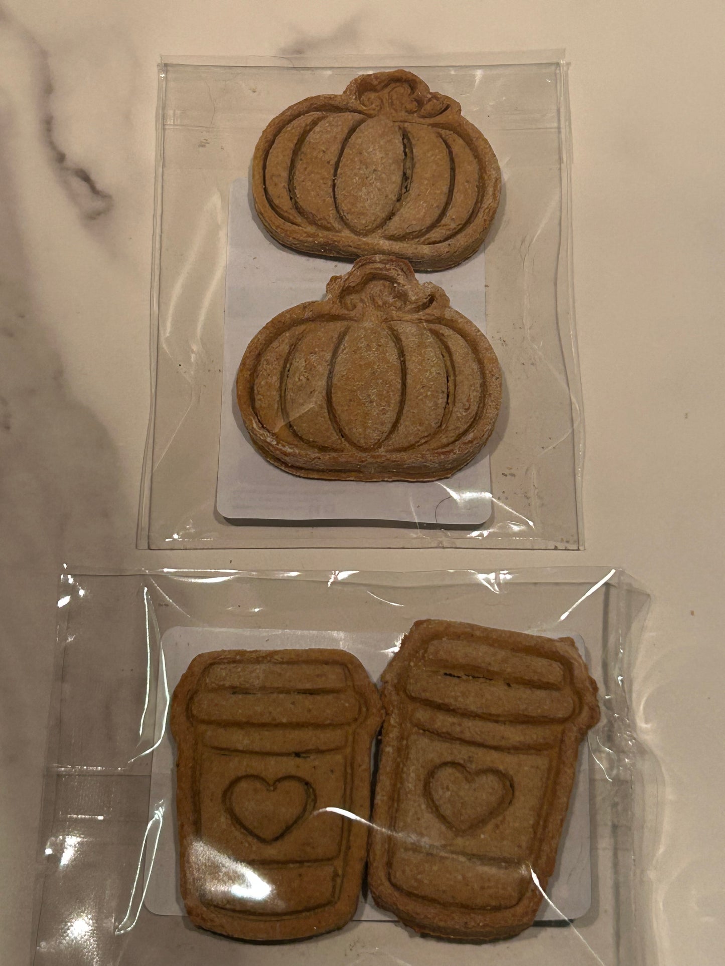 Artisan Dog Biscuits Autumn Biscuits with Pumpkin and Spice (Seasonal)