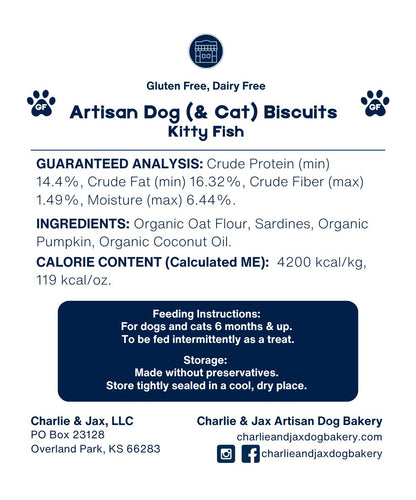 Artisan Biscuits Kitty Fish